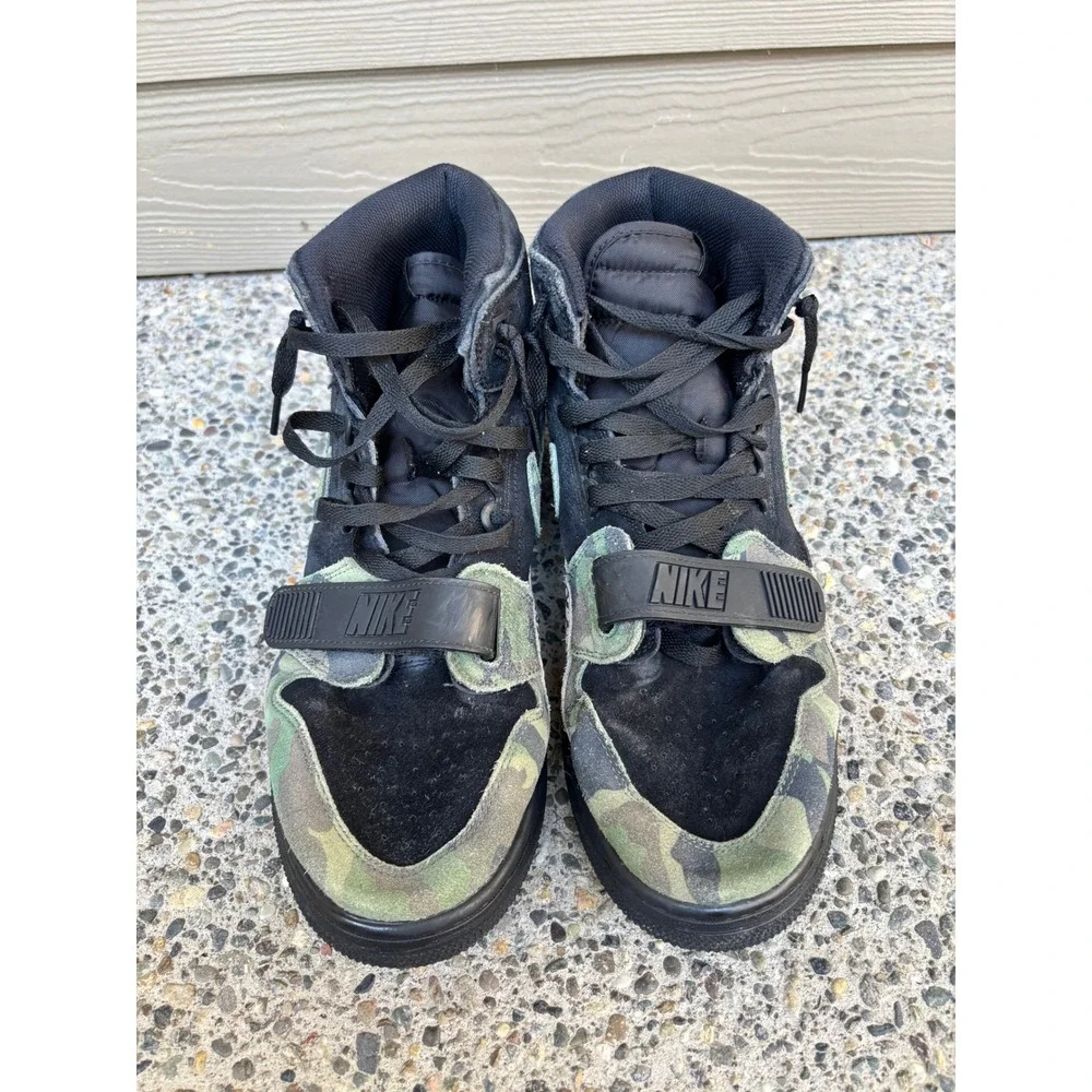 Jordan Legacy 312 Camo Black Elephant Print High Top Mens AV3922-003 Size 12